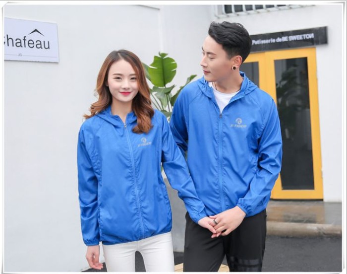 Jaket Unisex WindBreaker X-TIGER untuk sepeda dan olahraga outdoor