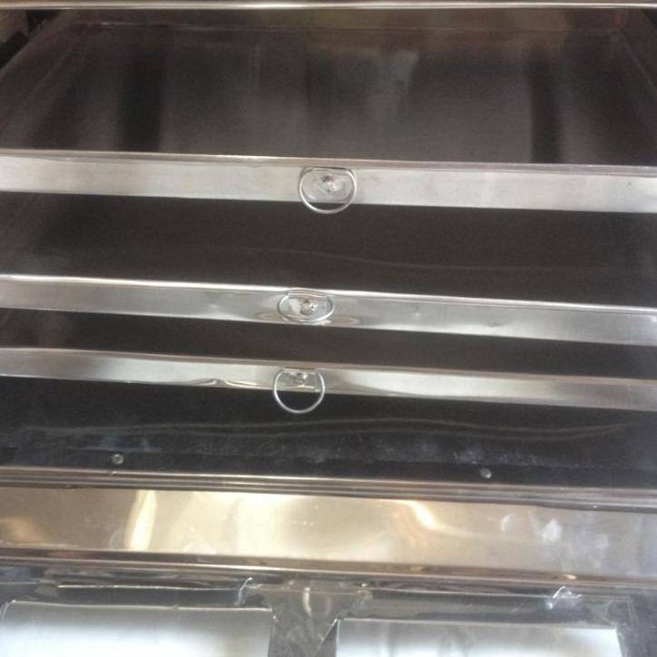 [PROMO LFG80] Tiga Berlian Oven Kompor Tangkring Stainless Ukuran Tanggung Oven Kompor Murah Big Sal