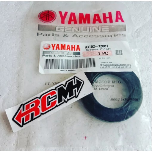 SEAL SIL RODA BELAKANG MIO Z M3 S 125 XEON UK 32 X 52 X 6 ORI ORIGINAL YAMAHA YGP ASLI 93102-32801