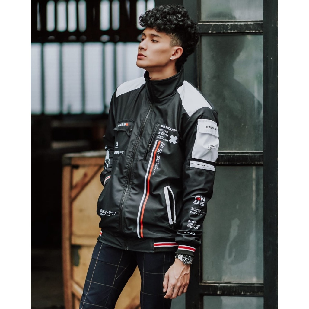 TERBARU JAKET BISBOL GNIUS // BISBOL PARSITI // JAKET PRIA GNIUS // BISA COD // D&B