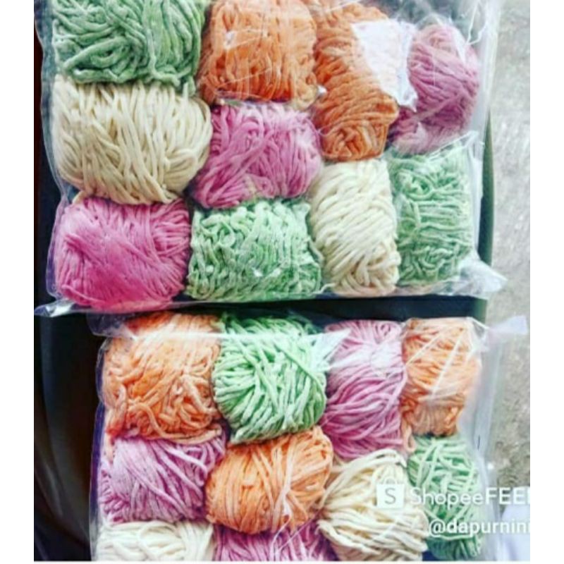 

Mie Basah Warna Warni