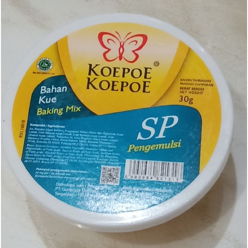 

SP koepoe - koepoe 30 gram / SP kupu - kupu