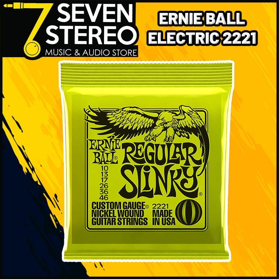 Ernie Ball 2221 Regular Slinky 10-46 Electric String