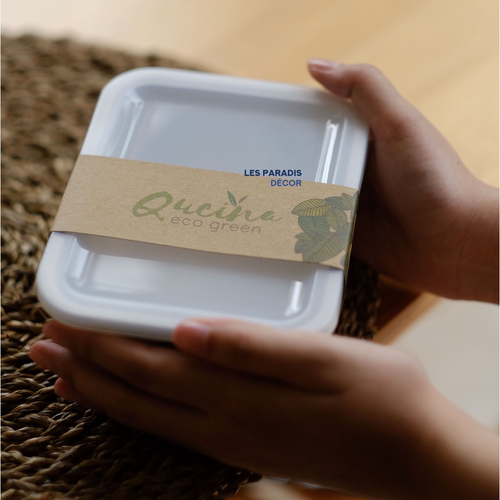 Kotak Makan Kedap Udara Qucina Kotak Bekal Tempat Wadah Makan Anak BPA Free Kotak Bekal Wadah Tempat