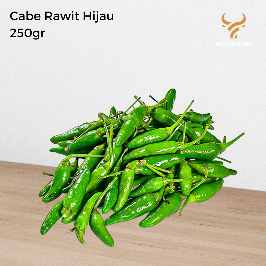 

Cabe Rawit Hijau 250gr Khusus SUMBAR Oleh Oleh Aneka Khas Minang Padang