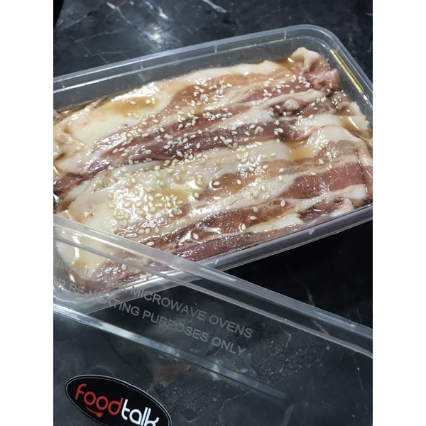 

Japanese sweet garlic pork korean bbq