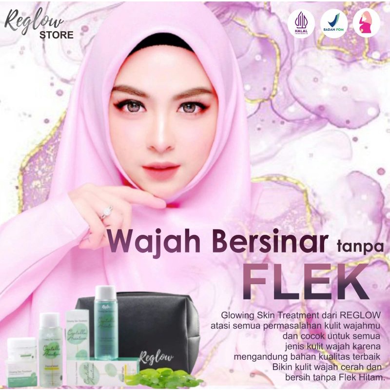 Reglow series glow tening / reglow by dr Shindy / reglow skincare / skincare Reglow / reglow / harga