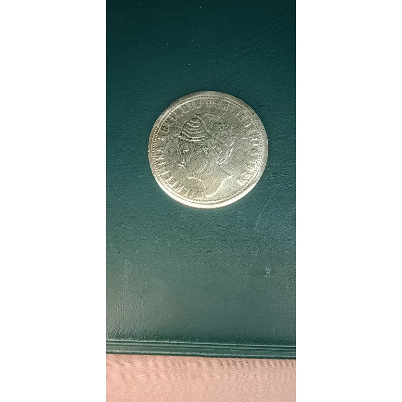 koin kuno 2,5 gulden ratu Wilhelmina Netherlands