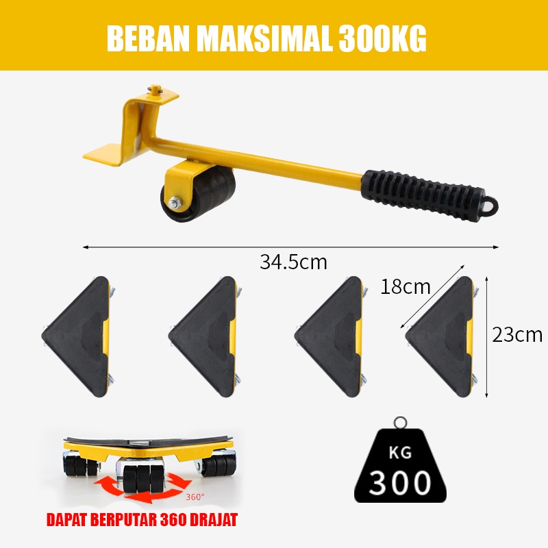 Moving Tools Furniture Mover Tool - Pemindah Barang Berat Lemari Tempat Tidur Meja