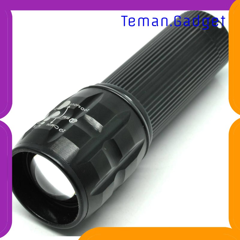 TG-IE103 TaffLED Senter LED Flashlight Cree Q5 2000 Lumens - LF000U01