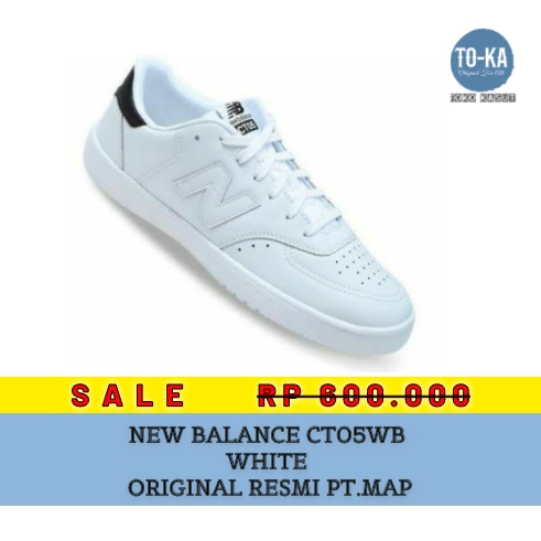 NEW BALANCE CT05WB WHITE ORIGINAL RESMI