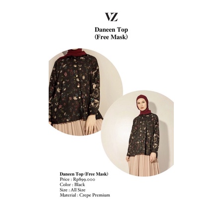 Daneen top Vivizubedi black