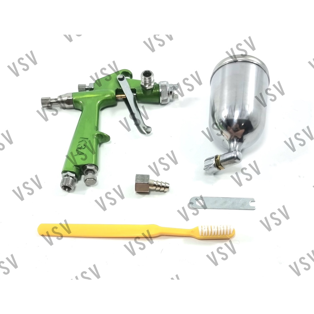 TEKIRO Spray Gun K3A Semprotan Cat K-3A Spet Cat Tabung Atas Alat Semprot Cat