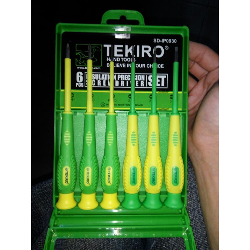 tekiro SD-IP0930 obeng listrik elektro 6 pcs electro 6pcs obeng jam