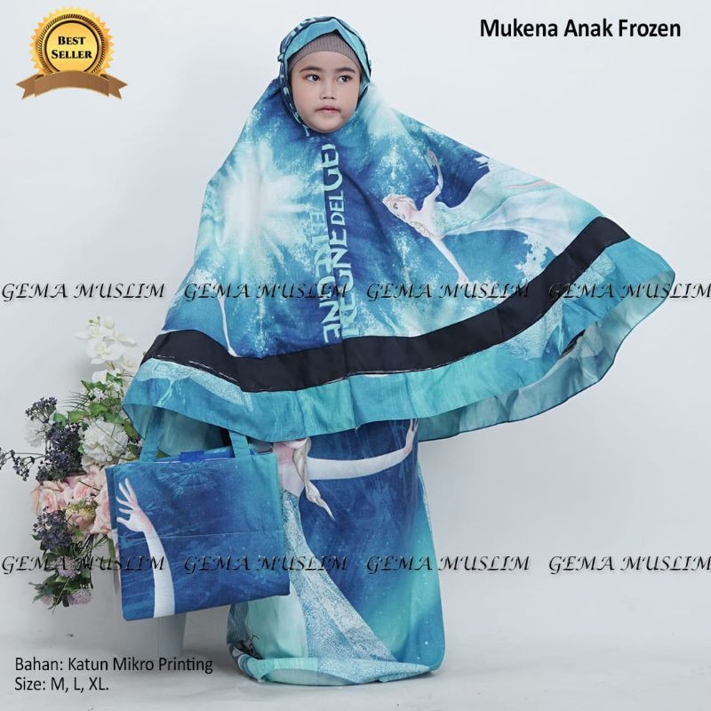 Mukena Anak Frozen Aqila