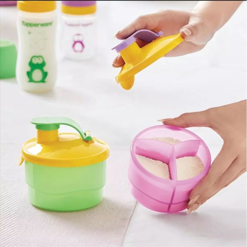 tupperware formula dispenser - wadah susu bubuk - wadah susu bayi