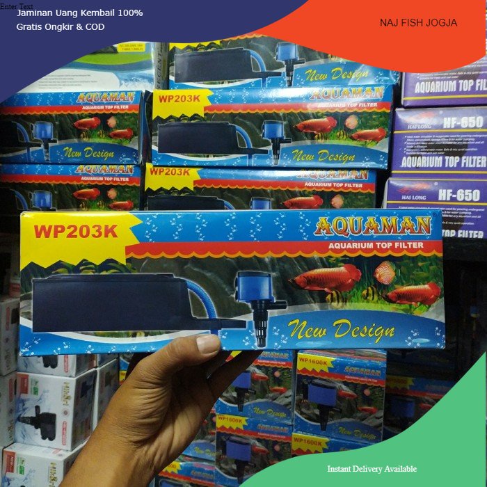 Pompa Akuarium Aquaman WP 203k fullset