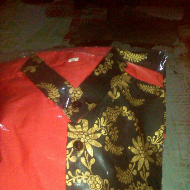 New Arrival Distro Batik Pria Bordir Sogan Hrb026 Batikaf Notoarto Batik Ipnu-ippnu Hem Pria  Dengan