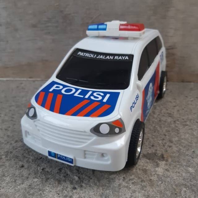 mainan mobil polisi patrol ( anak edukatif, mobilan edukasi, kreatif )