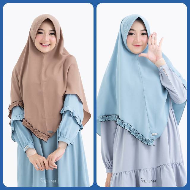 HIJAB INSTAN RIVERA KHIMAR ORIGINAL BY SHIERAKI INDONESIA