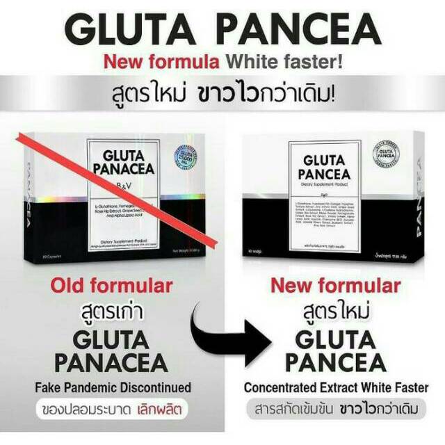 Gluta PANCEA NEW FORMULA WINK WHITE / gluta pancea D/H gluta panacea
