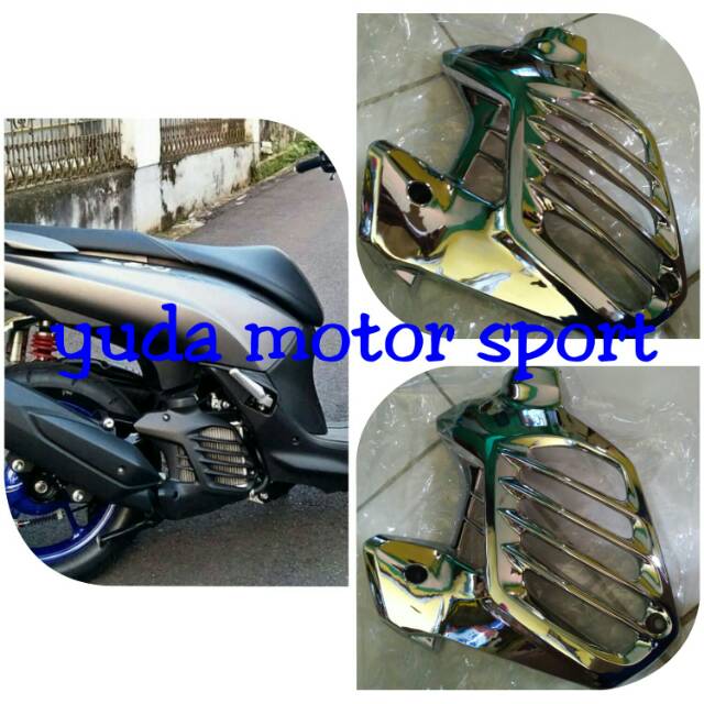 Variasi lexi tutup radiator lexi crume cover radiator yamaha leci crum