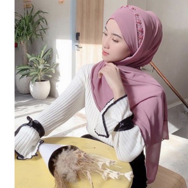 PASHMINA MUTIARA/PASHTAN PESTA