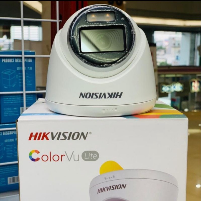 Ip Kamera Hikvision PoE DS-2CD1327G0-L ColorVu 2mp Full hd 1080p Original