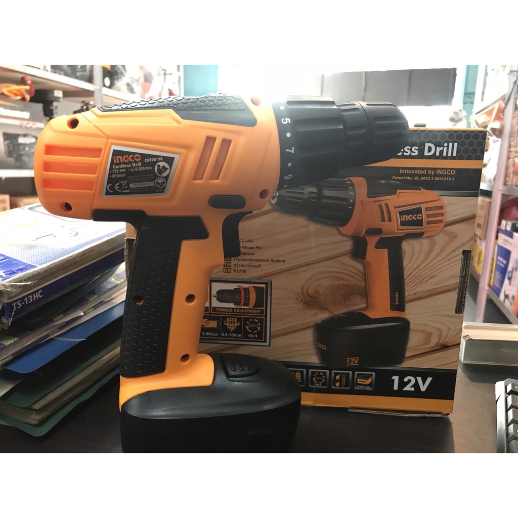 BOR BATERAI INGCO 12V/ CORDLESS DRILL 12V INGCO