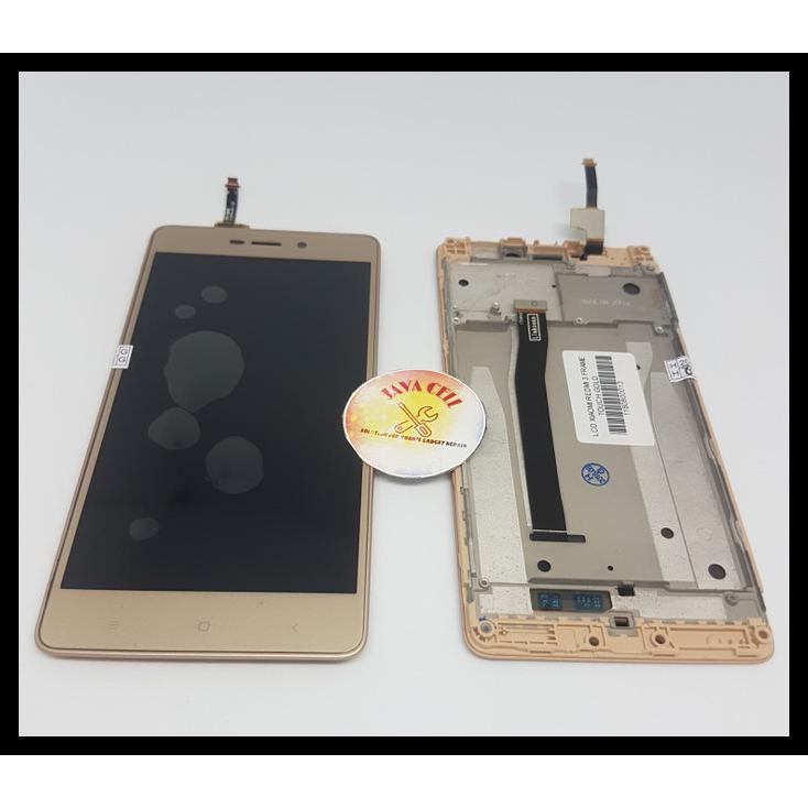 DISKON LCD XIAOMI REDMI 3 REDMI 3 PRO REDMI 3S REDMI 3X FULLSET FRAME ORI - PUTIH 