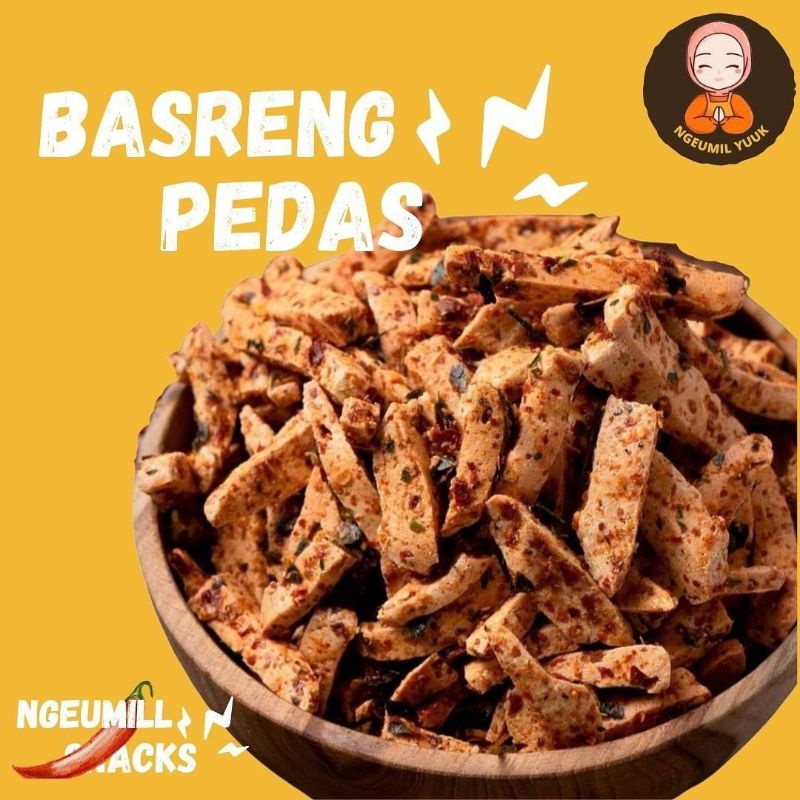 

Basreng Pedasss & ORI ( tidak pedas ) by @ngeumill.snacks