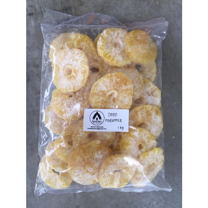 

Buah Kering - Dried Pineapple Ring / Dry Pineapple / Buah Nanas Kering 1 Kg