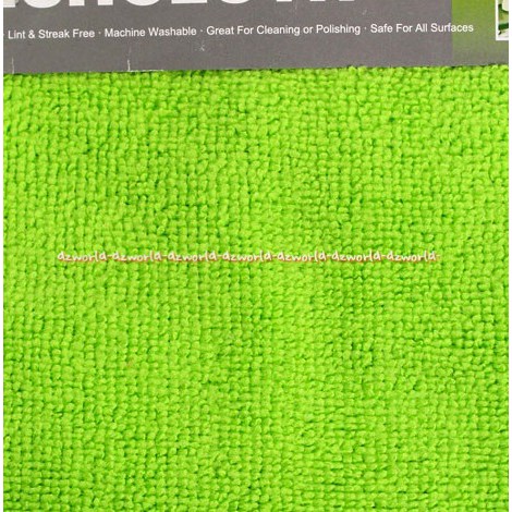 Proclean Microfiber Dishcloth Kain Lap Cuci Piring Isi 2 Pcs - Hijau