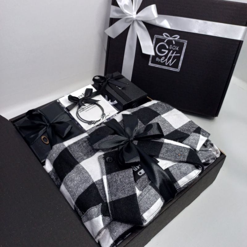 [FLANEL BG] GIFT BOX HAMPERS COWOK PREMIUM HAMPERS AESTHETC COWO HADIAH ULANG TAHUN KADO WISUDA HAMPERS ANNIVERSARY