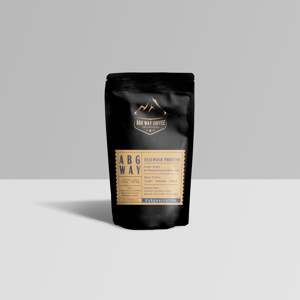 

FULLWASH PROCESS - ABG WAY COFFE - COFFEE ARABICA GN. WAYANG