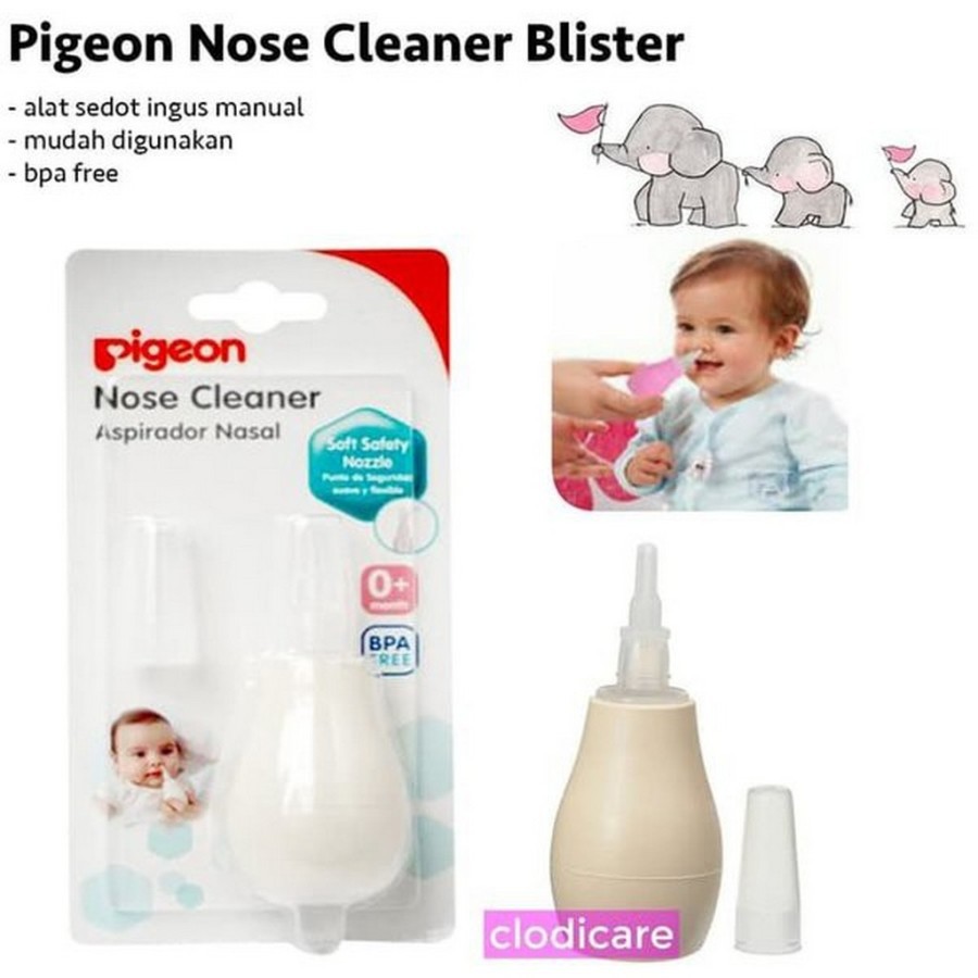 Pigeon Nose Cleaner with Blister Aspirador Nasal PIPET / Pipet Penyedot Ingus Anak (PIPET)