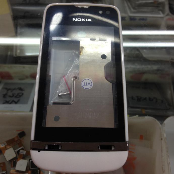 CHASING HP_HRP FULLSET TULANG NOKIA ASHA 311 N311 ORIGINAL CINA HITAM PUTIH SERI MPV2080 HRP_4411