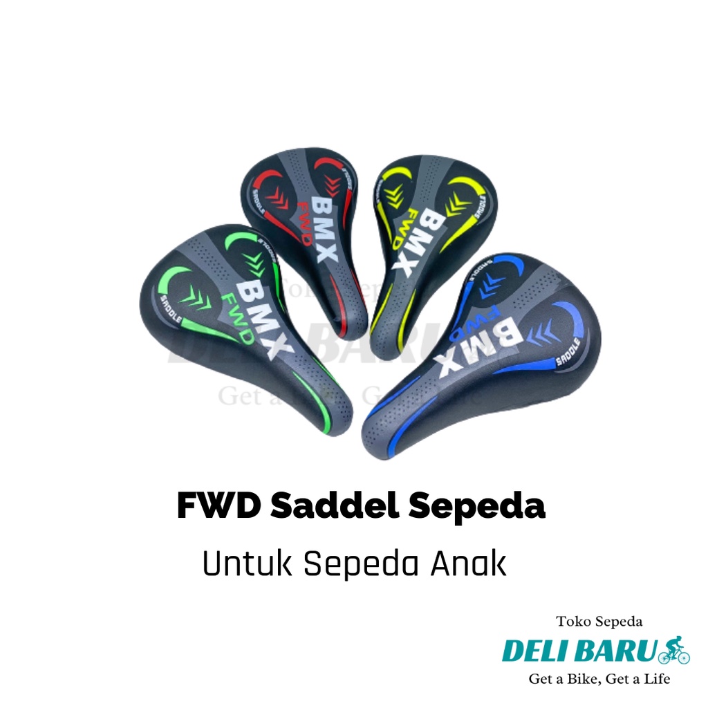 FWD Sadel sepeda anak motif BMX