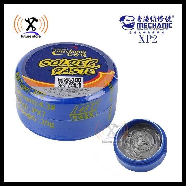 Mechanic Xp2 20G 148C Timah Pasta-Timah Cair-Solder Pasta Original Kode 337