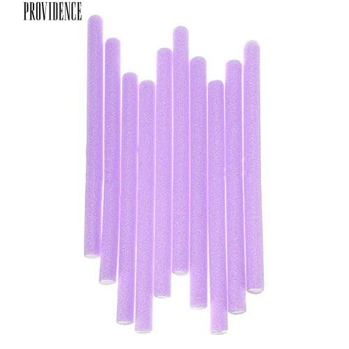 [Bayar Di Tempat]10 Pcs Curler Pembuat Busa Lembut Bendy Putar Curls Alat DIY Styling Hair Rollers