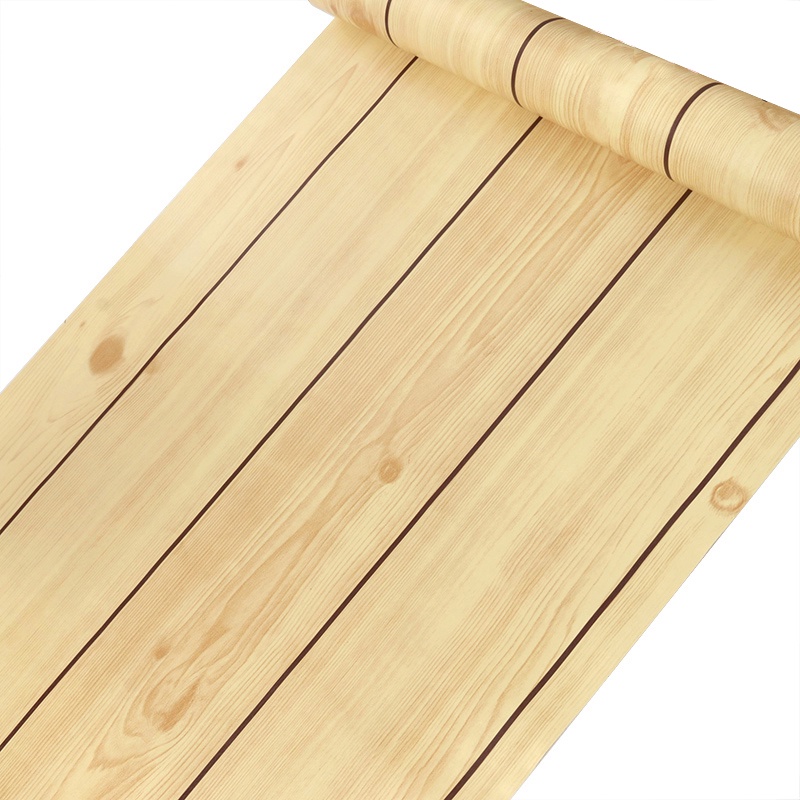 DEOS WALLPAPER DINDING MOTIF KAYU KUNING