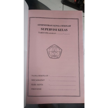 BUKU PERANGKAT ADMINISTRASI KEPALA SEKOLAH SD ATAU MADRASAH