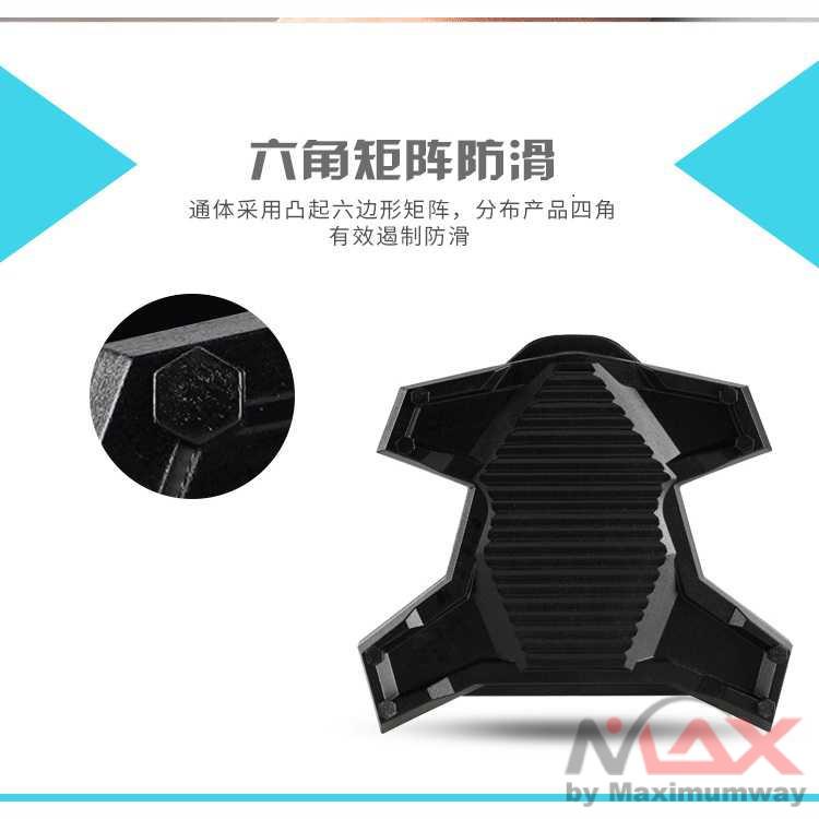 Richy Cover Pelindung Pedal Sepeda Anti-Slip for Shimano SPD-SL - 1232 Warna Hitam