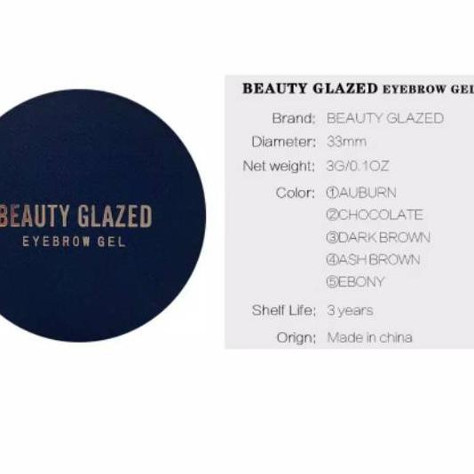>JMF_075 Beauty Glazed Eyebrow Gel TERBARU..
