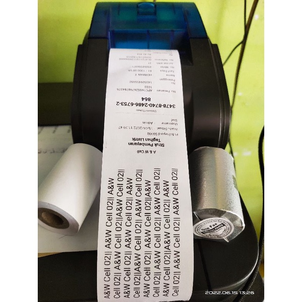 

Kertas Kasir termal EDC Printer Bluetooth 58×30