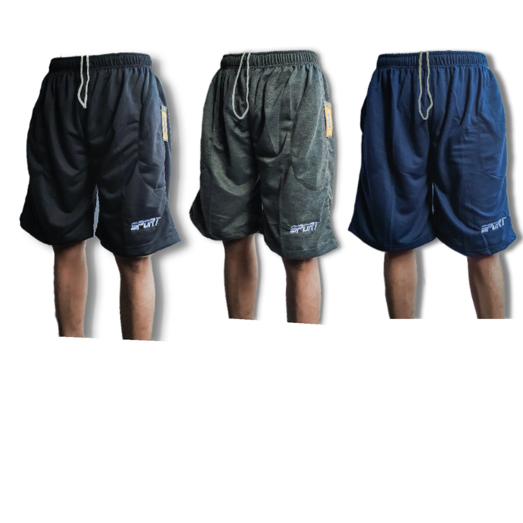 Paket isi 3 PC celana pendek boxer cocok untuk santai XL fit XXL