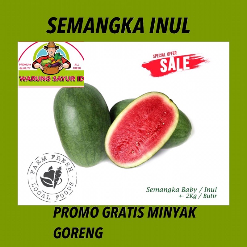 

SEMANGKA INUL PER 1 BUAH