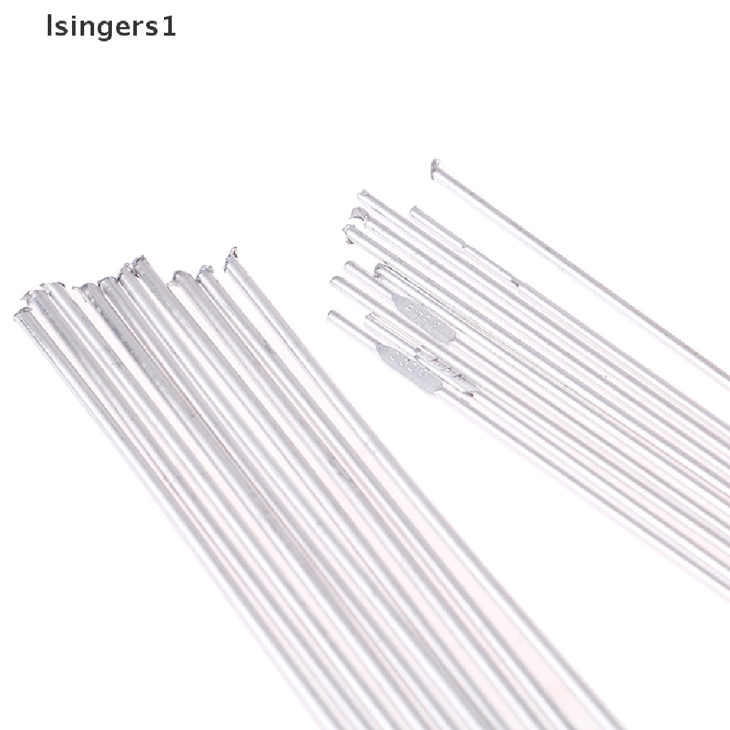 (lsingers1) 10pcs Kawat Las Bahan Aluminum Ukuran 2mm 1.6mm