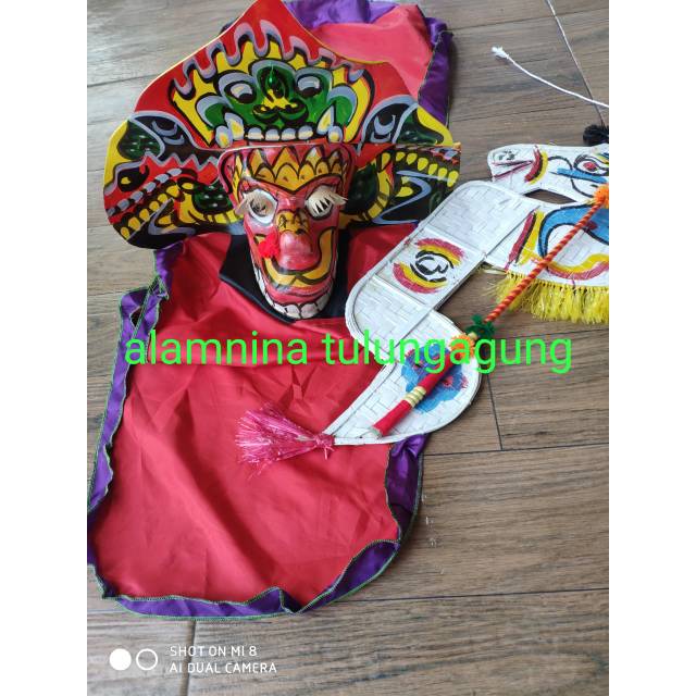 Kuda lumping barongan spon anak