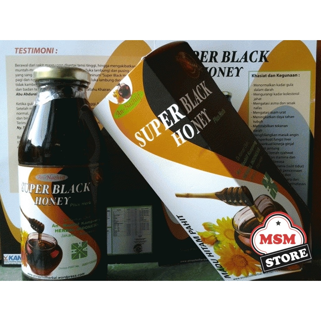 

Madu Hitam Pahit Superblack Honey (Herbal,Alternatif Sehat)